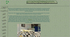 Desktop Screenshot of dmreptilerescue.com